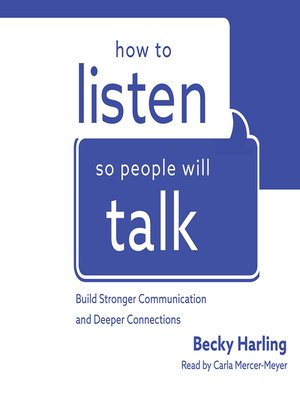 cover image of How to Listen So People Will Talk